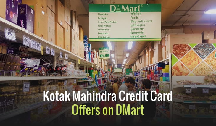 Kotak Mahindra Credit Card Offers on DMart April 2024